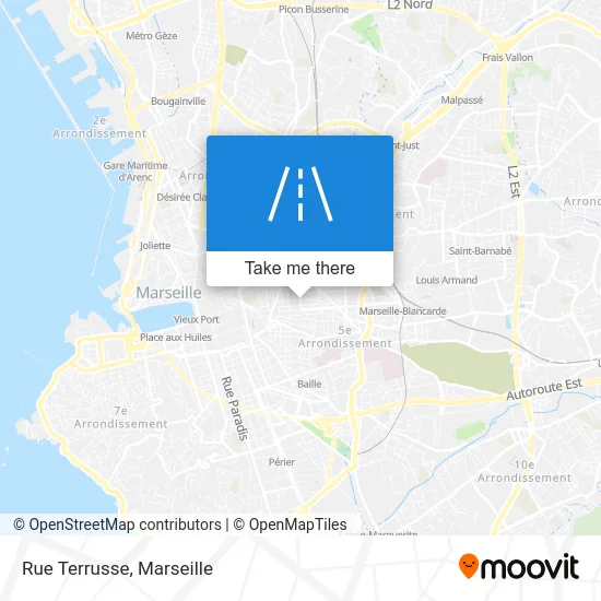 Rue Terrusse map