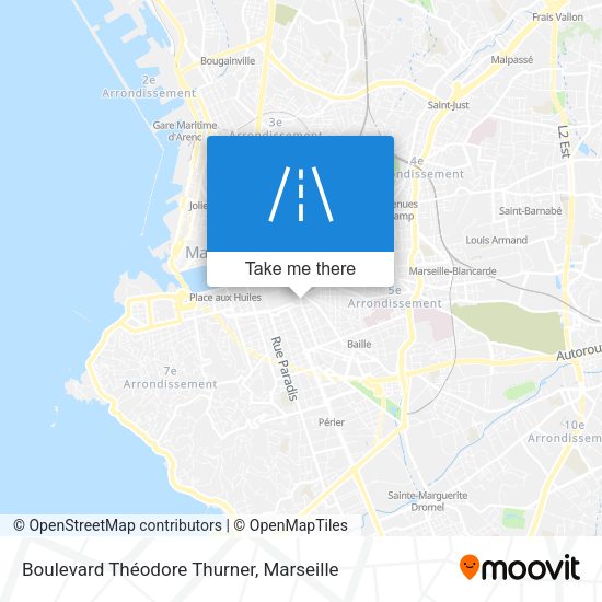 Boulevard Théodore Thurner map