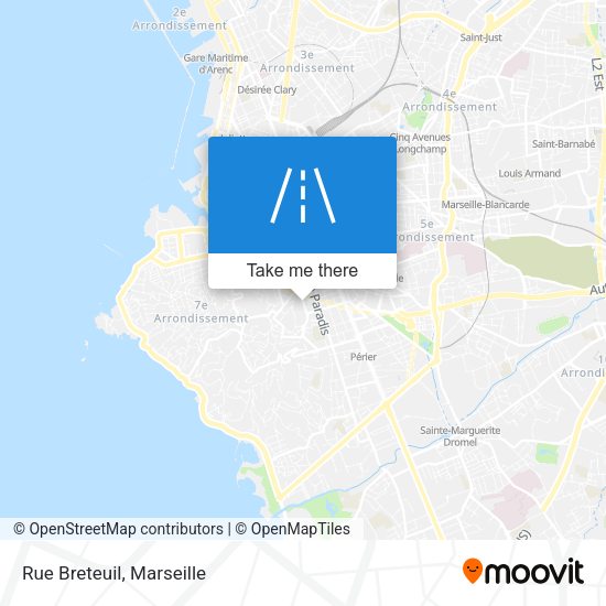 Rue Breteuil map