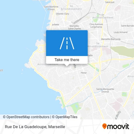 Rue De La Guadeloupe map