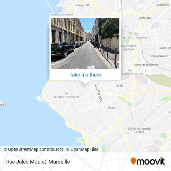 Rue Jules Moulet map