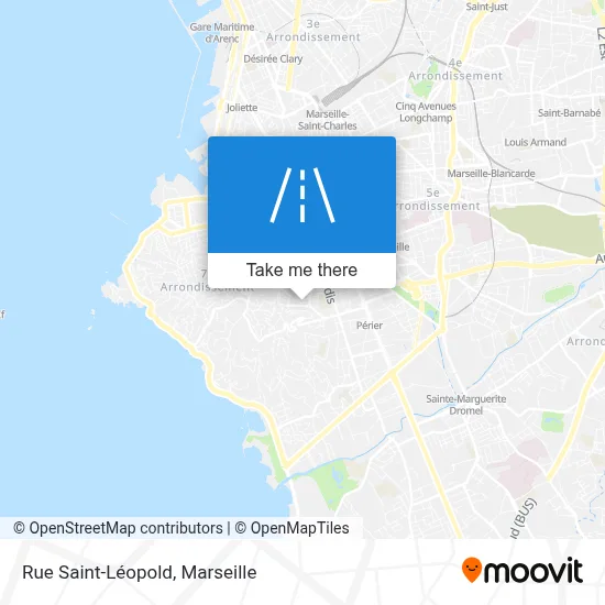 Rue Saint-Léopold map