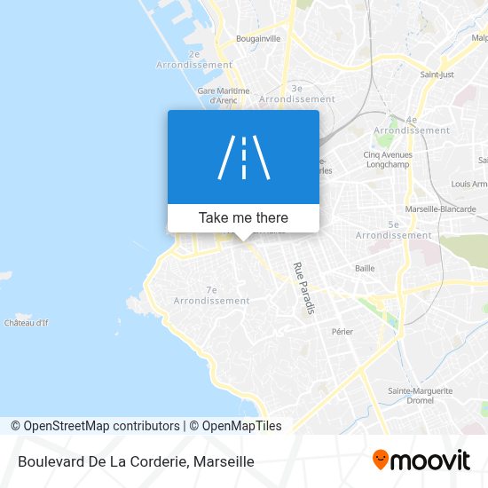 How To Get To Boulevard De La Corderie In Marseille 7e Arrondissement By Bus Or Metro