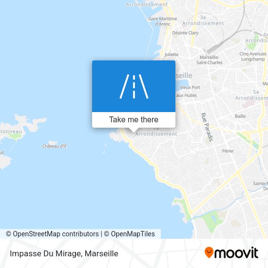Impasse Du Mirage map
