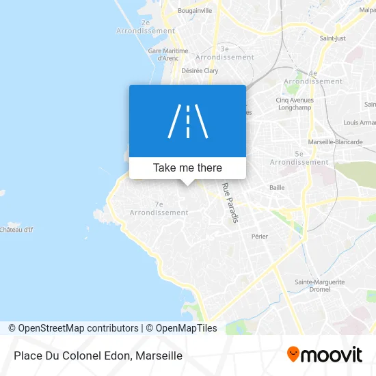 Place Du Colonel Edon map