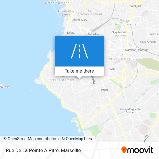 Rue De La Pointe À Pitre map