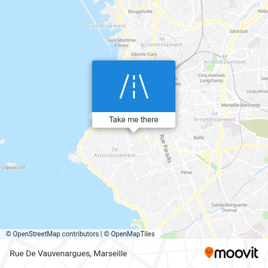 Rue De Vauvenargues map