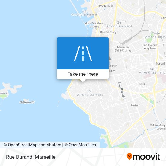 Rue Durand map