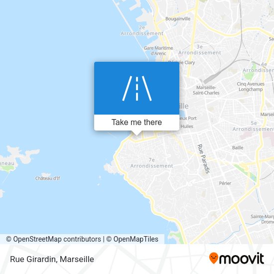 Rue Girardin map