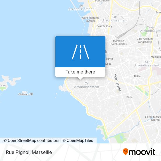 Rue Pignol map