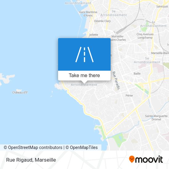 Rue Rigaud map