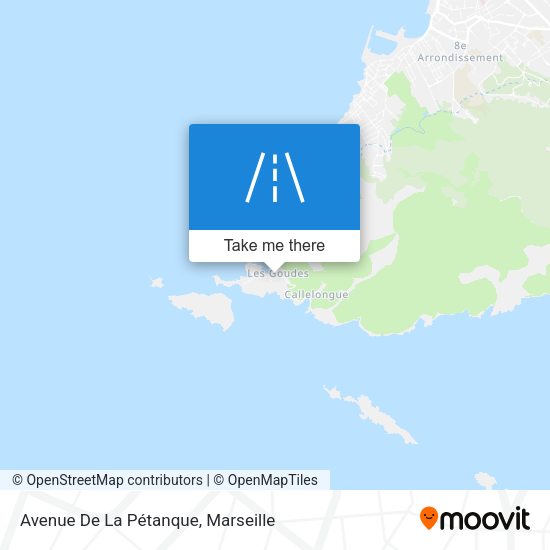 Avenue De La Pétanque map