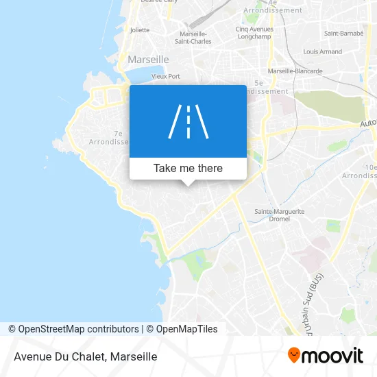 Avenue Du Chalet map