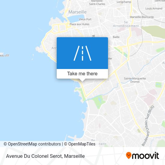 Avenue Du Colonel Serot map
