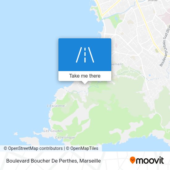 Boulevard Boucher De Perthes map