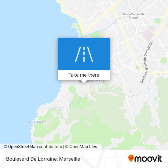 Boulevard De Lorraine map