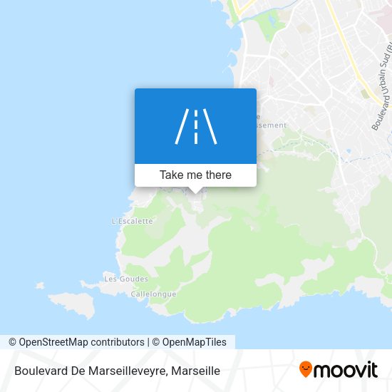 Boulevard De Marseilleveyre map
