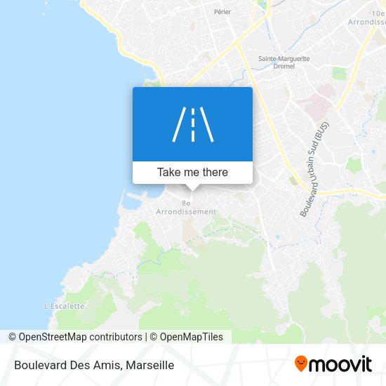 Boulevard Des Amis map