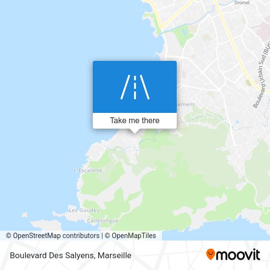 Boulevard Des Salyens map