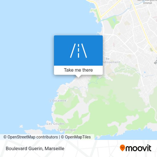 Boulevard Guerin map