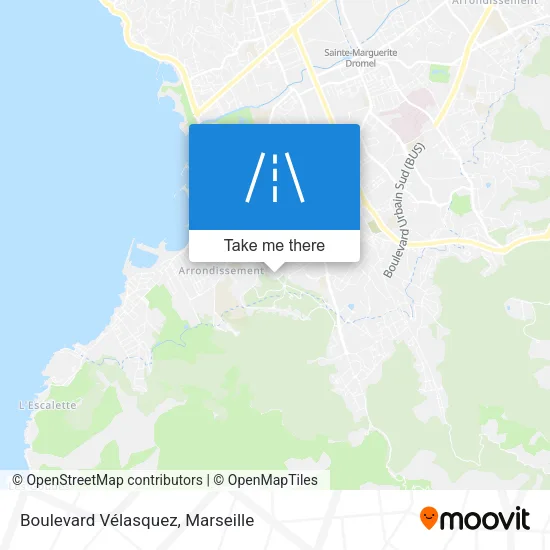 Boulevard Vélasquez map