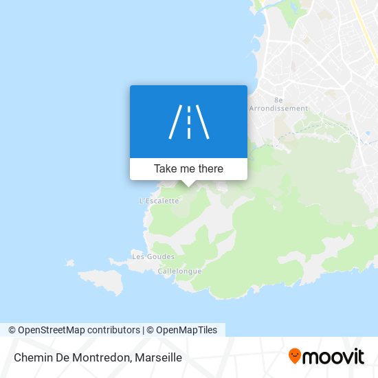 Chemin De Montredon map