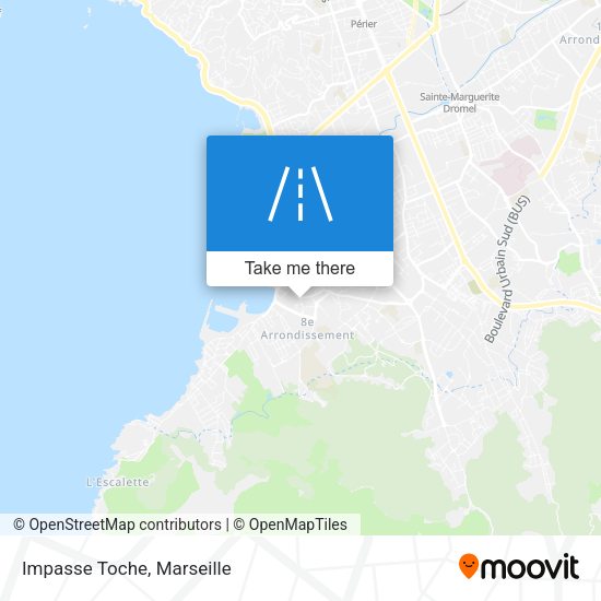 Impasse Toche map