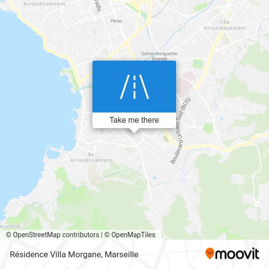 Résidence Villa Morgane map