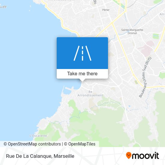 Rue De La Calanque map