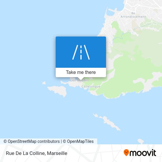 Rue De La Colline map