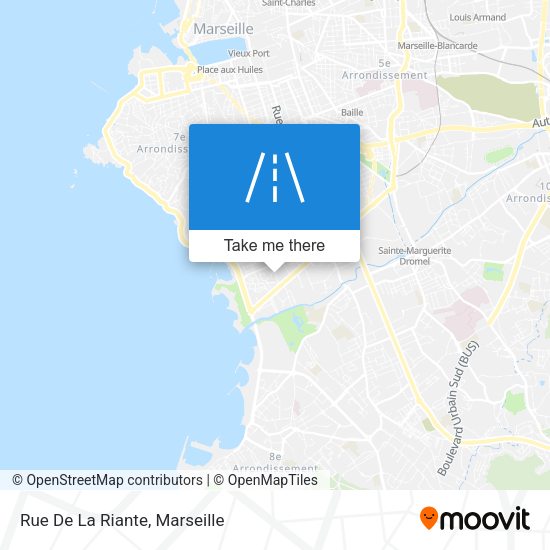 Rue De La Riante map