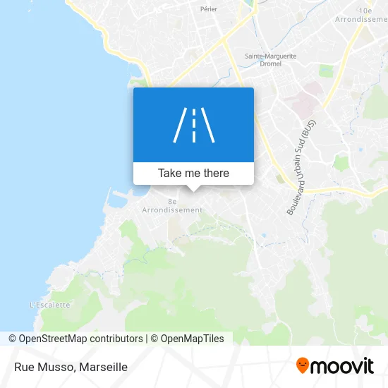 Rue Musso map
