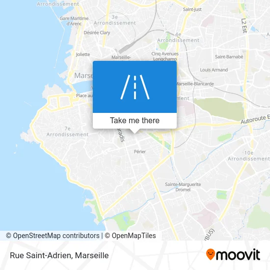 Rue Saint-Adrien map