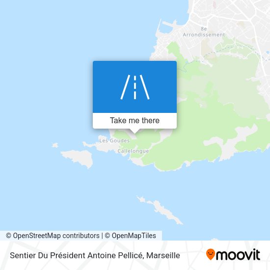 Sentier Du Président Antoine Pellicé map