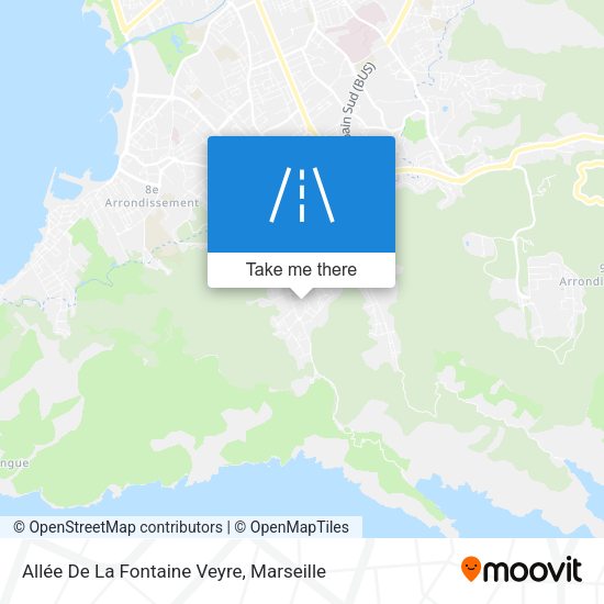 Allée De La Fontaine Veyre map