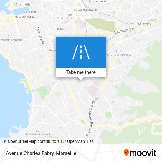 Avenue Charles Fabry map