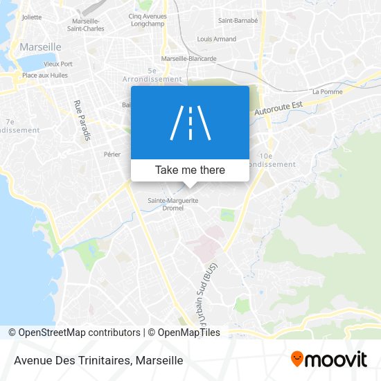 Avenue Des Trinitaires map