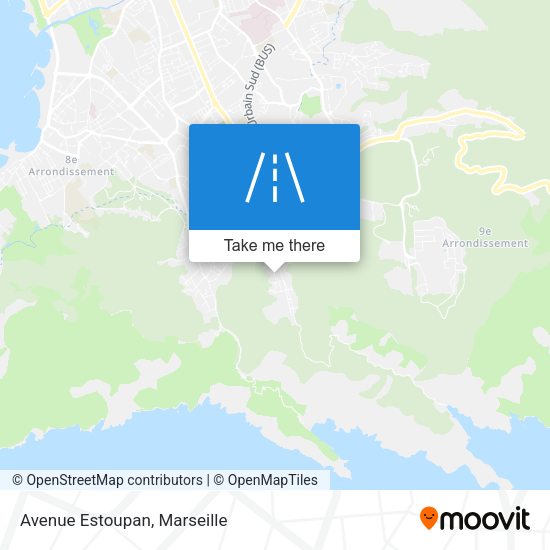 Avenue Estoupan map