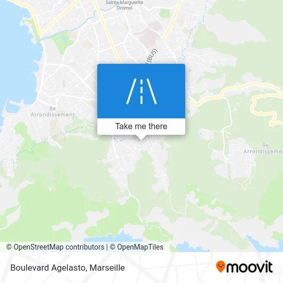 Boulevard Agelasto map