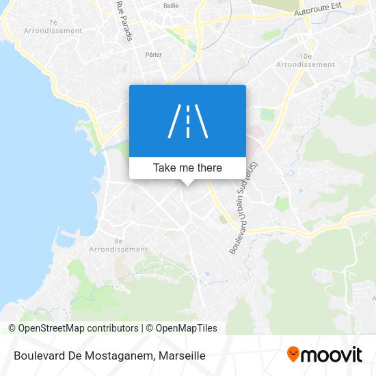 Boulevard De Mostaganem map