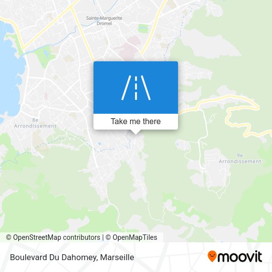 Boulevard Du Dahomey map