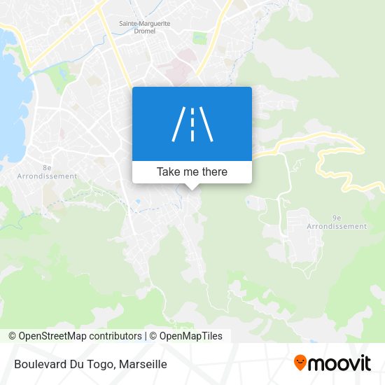 Boulevard Du Togo map