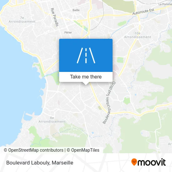 Boulevard Labouly map