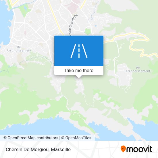 Chemin De Morgiou map