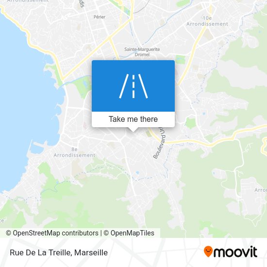Rue De La Treille map