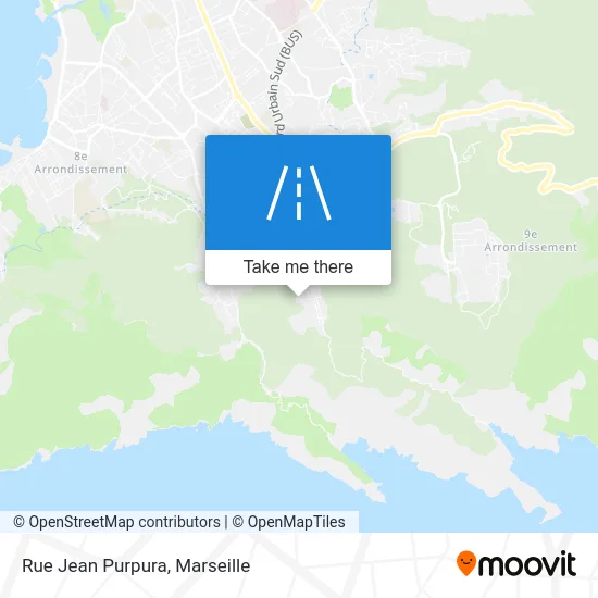 Rue Jean Purpura map