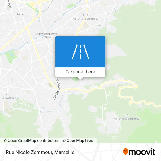 Rue Nicole Zemmour map