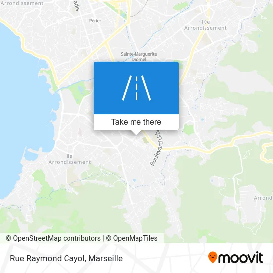 Rue Raymond Cayol map