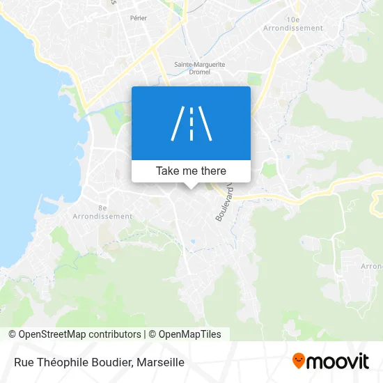 Rue Théophile Boudier map