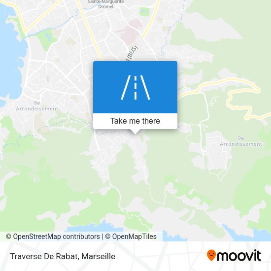 Traverse De Rabat map